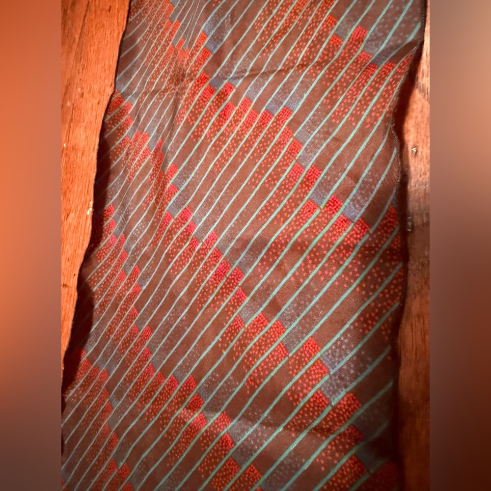 Vintage Striped Scarf